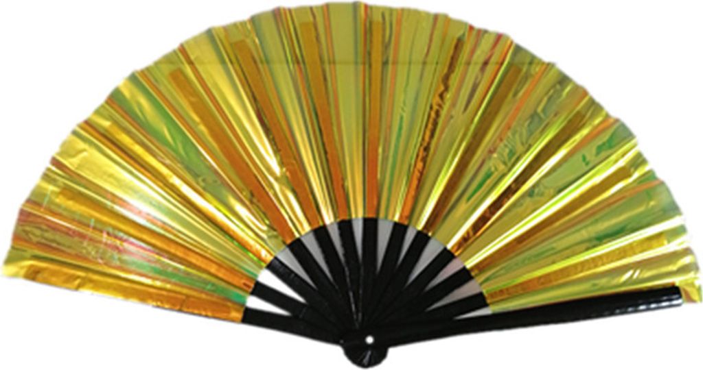 Klapperlüfter 13 Ribs Burr brillante Farbe Geburtstag Geschenk transparent 13 Zoll groß-D