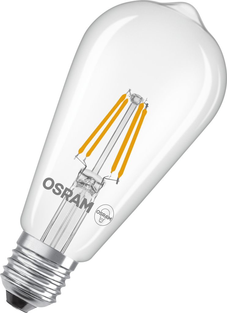 OSRAM 4099854467899 LED-Lampen, klassische Edison-Kolbenform 3.4 W 470 lm