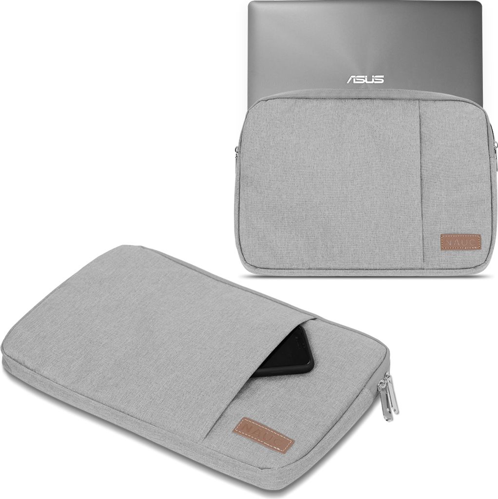Sleeve Hülle für ASUS Zenbook A14 Tasche Notebook Schutzhülle Laptop Cover CaseFarbe:Grau