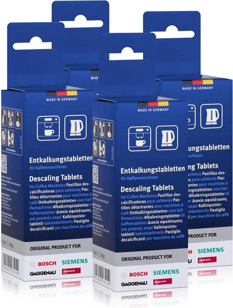 4x Entkalkertabletten von Bosch Siemens NeffEntkalkung von Produktbild 