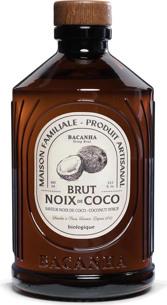 Bacanha  Kokosnuss Sirup 400 ml - Französischer Genuss in Produktbild 