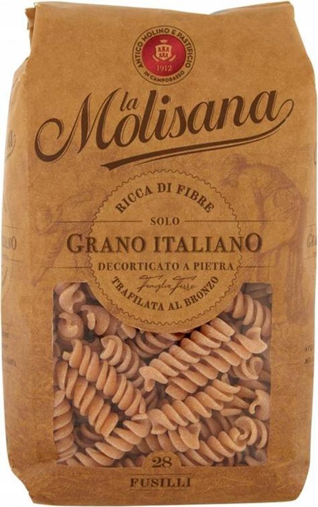 Nudeln Integrali Fusilli 28 500g- Molisana Produktbild 