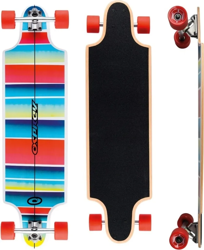 Longboard Dropdown Idéal pour Déplacements Urbains et Cruising Rapide
