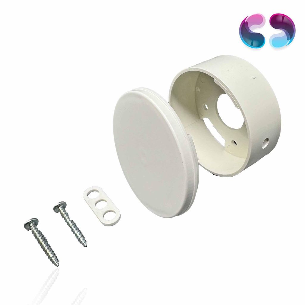 SD ProfiLine Lampen-Deckenverteilerdose LDV/D 70 weiß, Ø 70 Produktbild 
