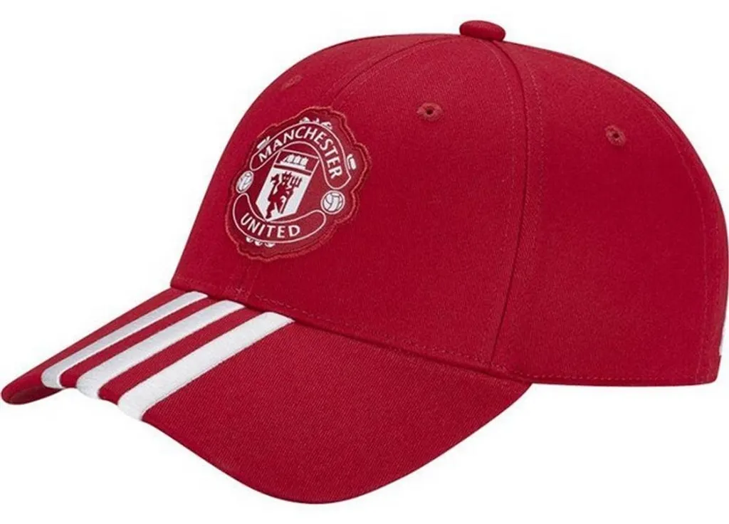 Casquette Manchester City Rouge PP2227 Ajustable Anti-Soleil pour Supporters