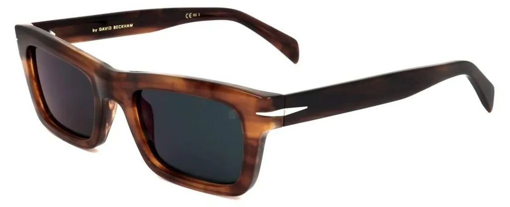 Lunettes de soleil DB 7091/S Brown anti-éblouissement pour homme 51 mm