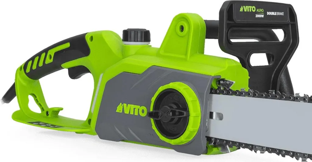 Tronçonneuse électrique 2000W VITO avec guide Oregon 45cm de précision - 6