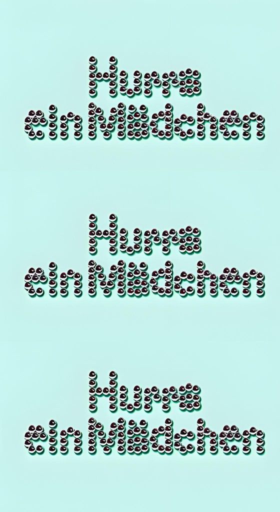 HEYDA Strass-Sticker Hurra ein Mädchen 75 x 165 cm Acryl rosa