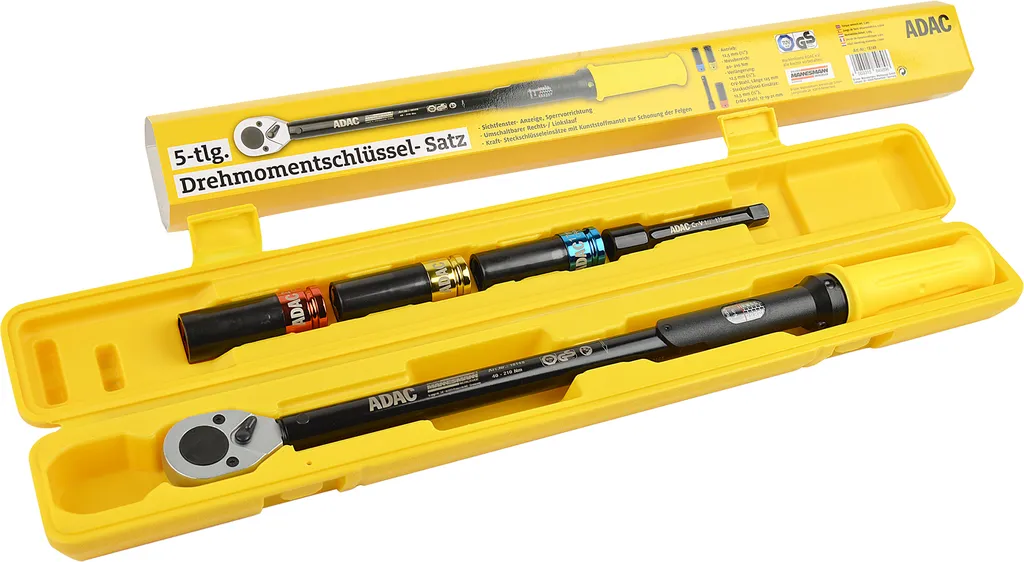 Coffret clé dynamométrique 1/2 pouce pour le serrage des roues