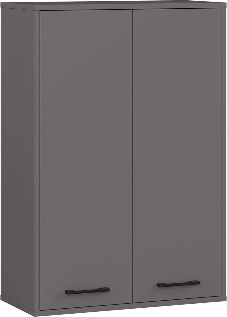 Akord Armoire Murale 2 Portes Gris Graphite 64X30X94 Image du produit 