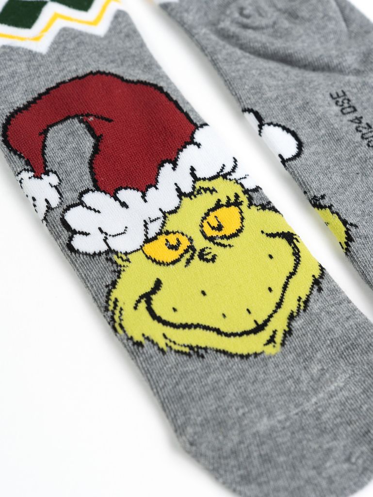 The Grinch Socken für Damen - XMAS Frauen Sneaker Strümpfe Produktbild 4