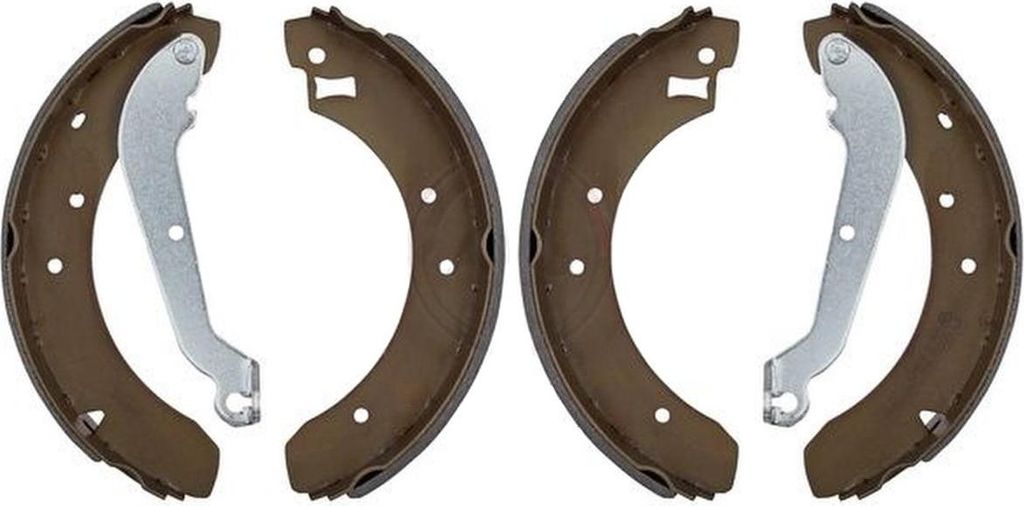 Bremsbackensatz für Trommelbremse Ø 254 mm 57 mm A.B.S. für u.a. FORD SIERRA