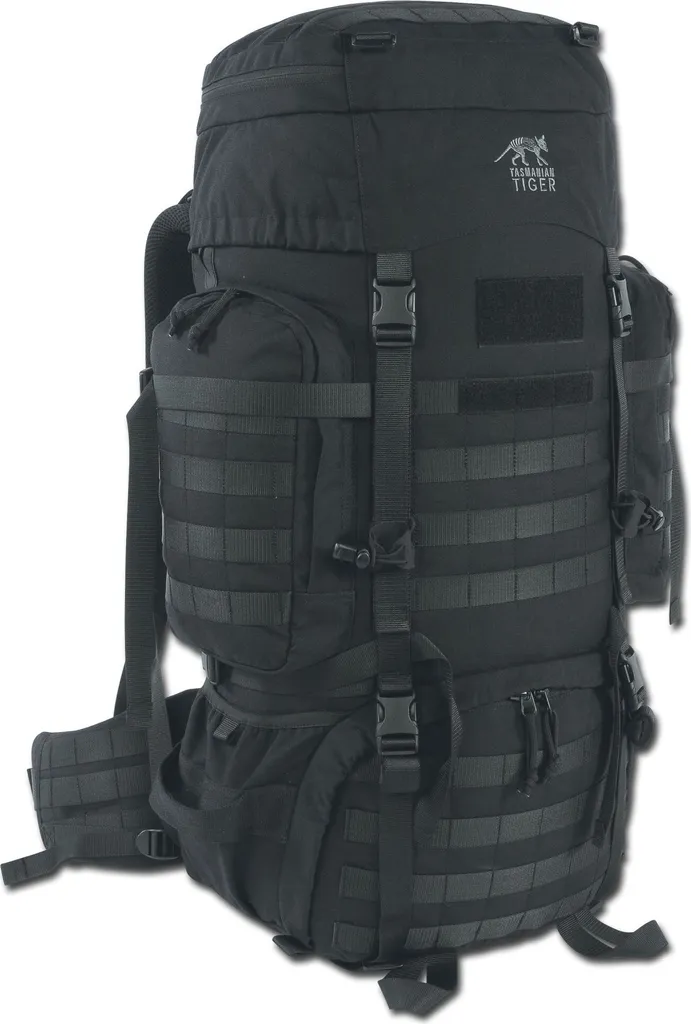 Sac à dos Tasmanian Tiger Raid Pack MK III pour bivouac et survie Noir