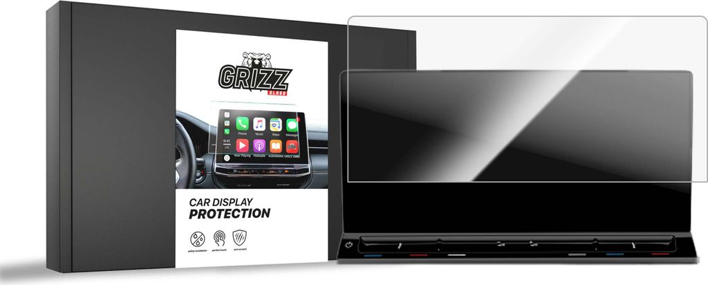 Keramische Autodisplayfolie für Volkswagen Golf 8 GTI Discover Pro, Grizz Protector