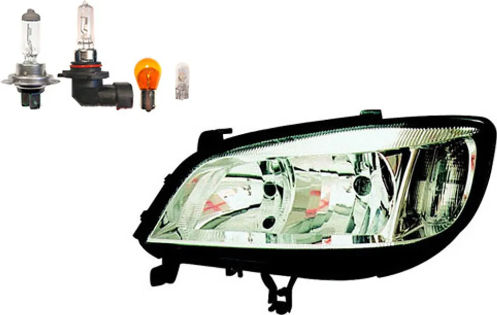 Faro Opel Zafira A Nuovissimo Lato Guida Johns - Ricambio Certificato