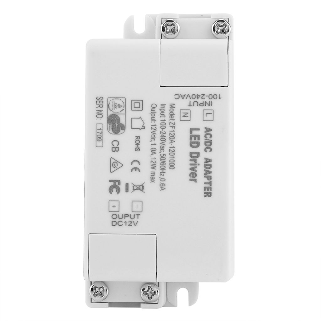 Transformateur de puissance AC 100-240V vers DC 12V SMD LED Image du produit 