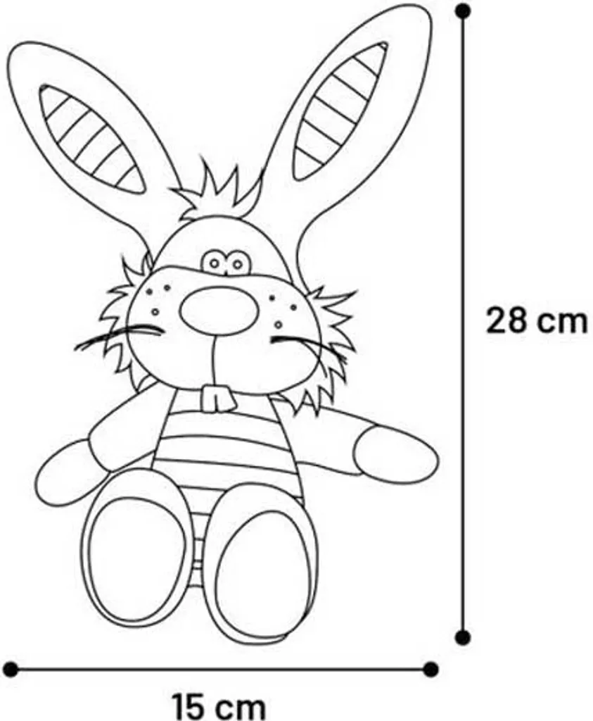 Fenicottero per Cani Roger Rabbit Flamingo Peluche Morbido 28cm - 2