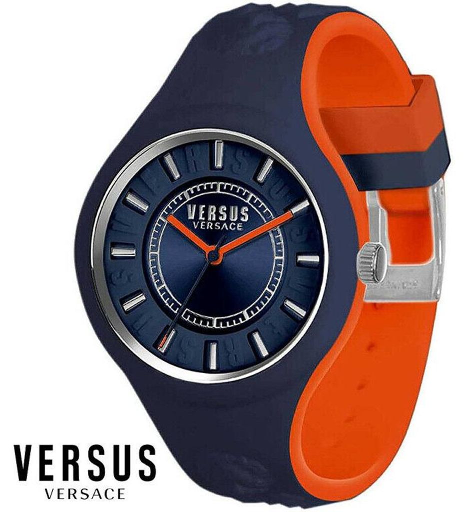Versus by Versace VSPOQ2418 Fire Island blau orange Silikon Produktbild 