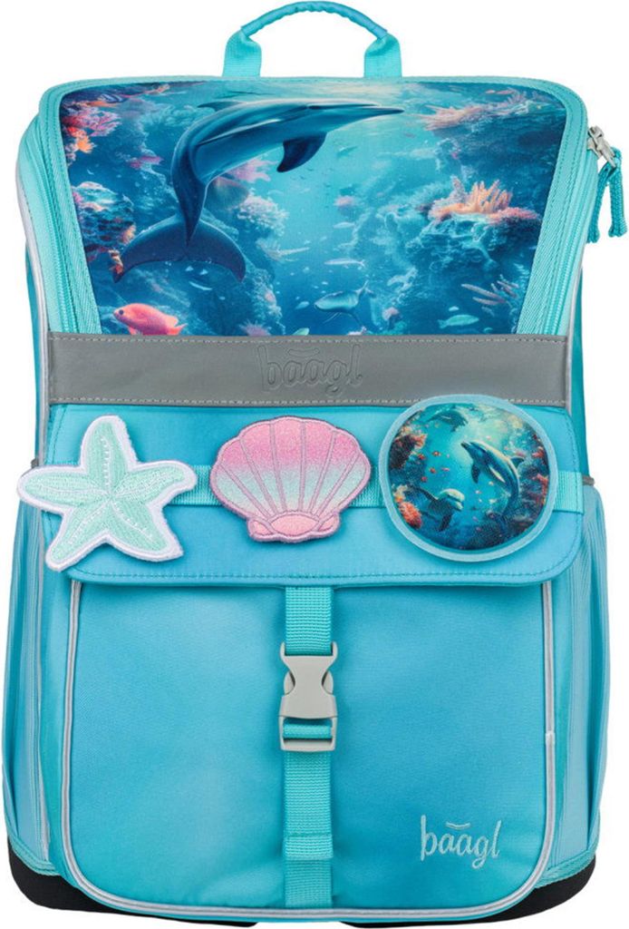 BAAGL Schulranzen Zippy Dolphin Produktbild 
