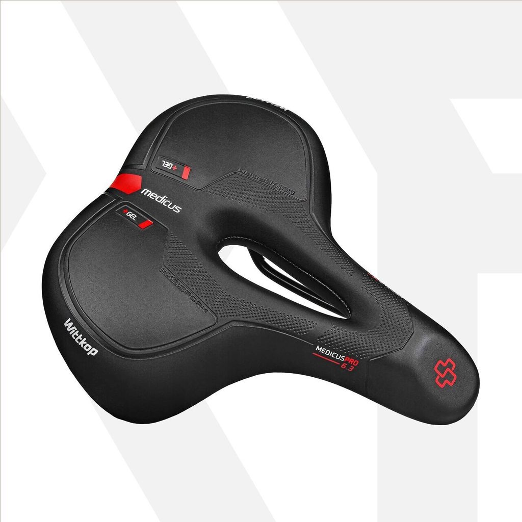 Wittkop City & Comfort Sättel Medicus Unisex Gel schwarz Produktbild 7