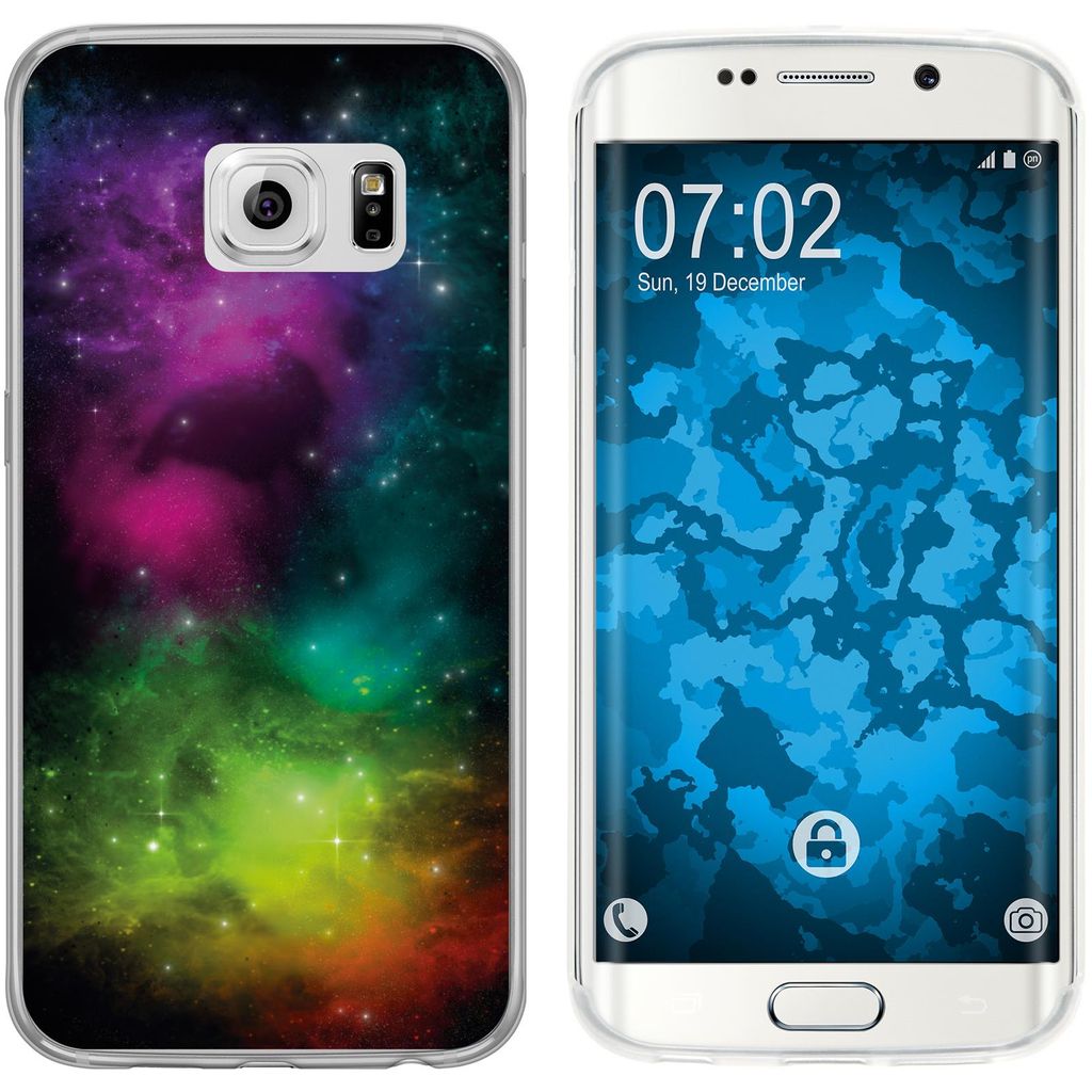 PhoneNatic Case kompatibel mit Samsung Galaxy S6 Edge Produktbild 