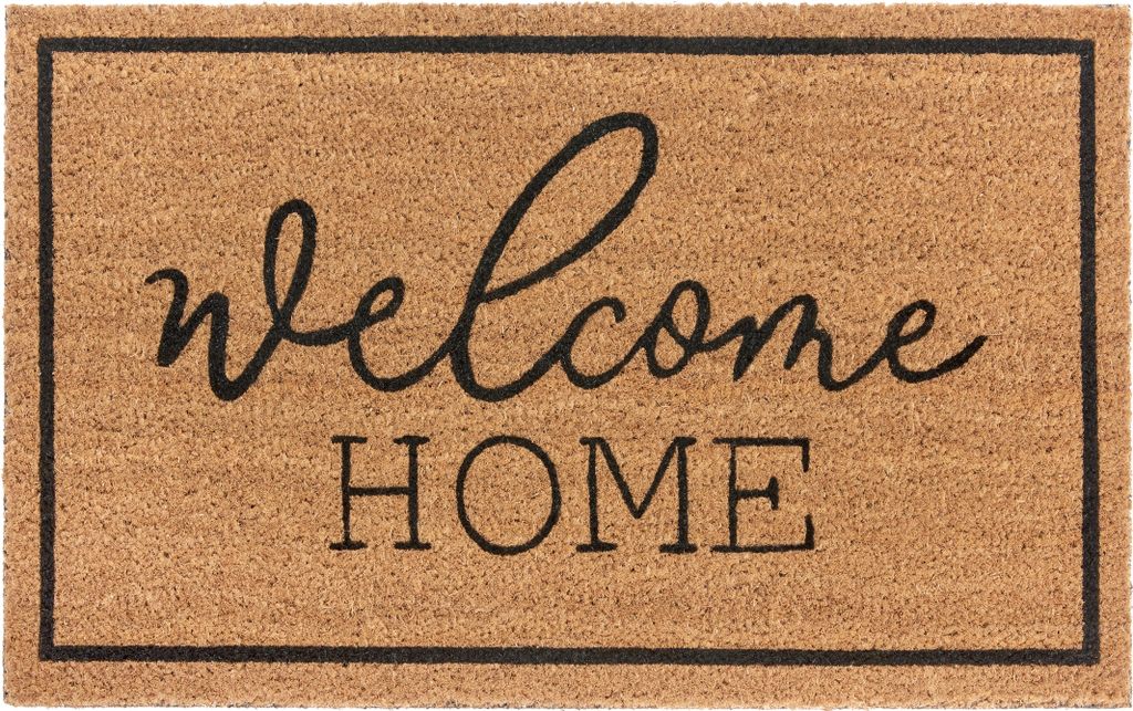 Hanse Home Mix Mats Fußmatte Kokos Classic Welcome Home