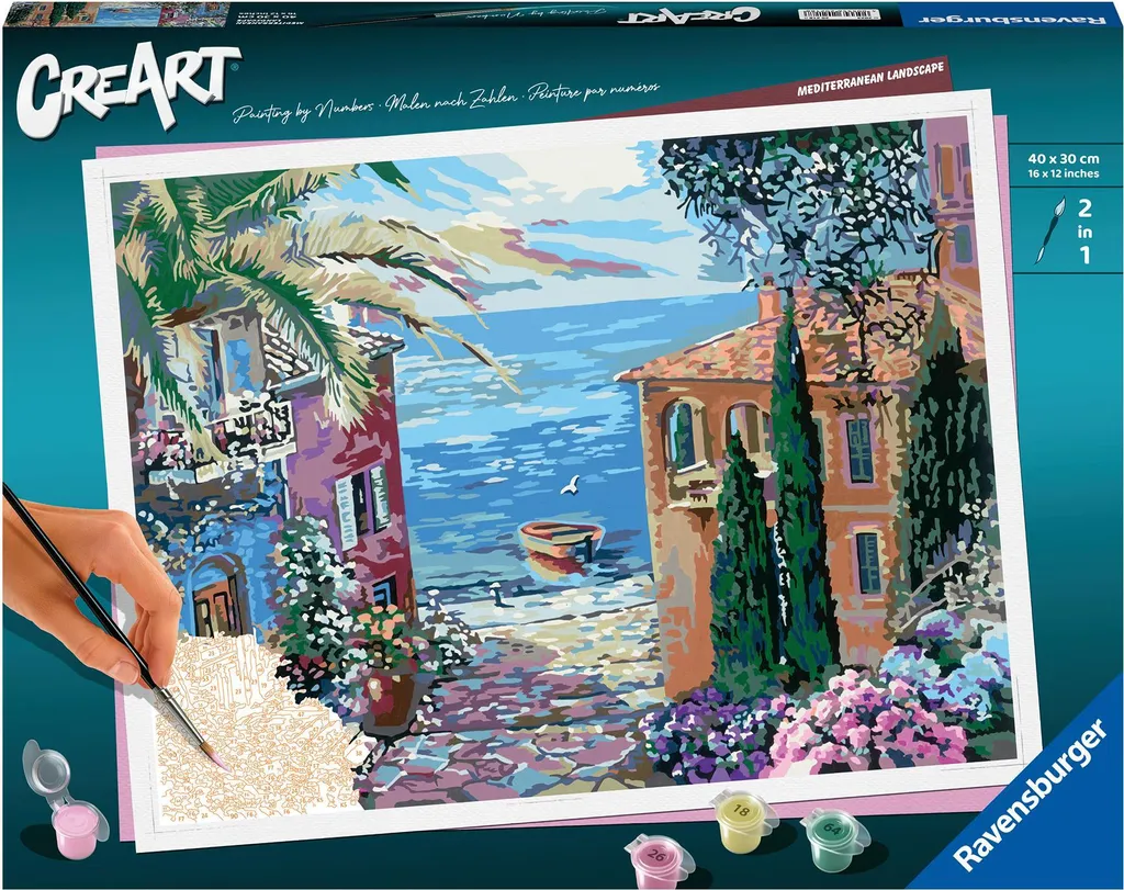 Puzzle 1500 pièces Paysage méditerranéen Ravensburger 20218 Premium