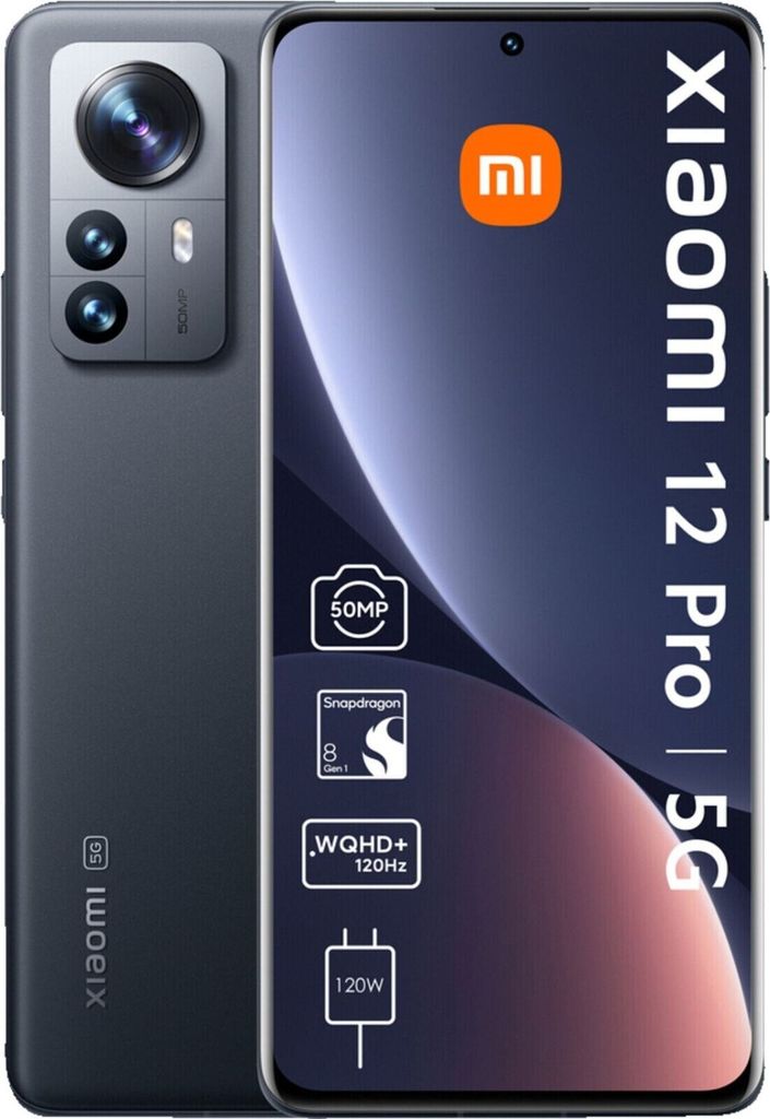 Xiaomi 12 Pro Gray 8GB RAM 256GB ROM