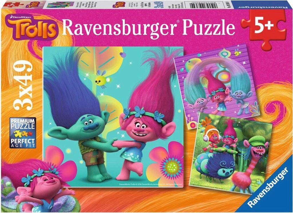 Ravensburger 09364, 49 Stück(e), Cartoons, 5 Jahr(e)