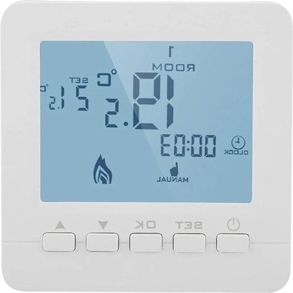 Thermostat programmable avec écran LCD électronique - Modèle Digital TH20
