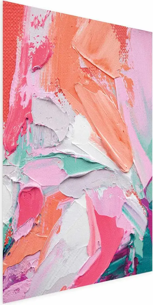 Poster Design Rosa 60x90 cm | Pink Palette per Arredamento Moderno