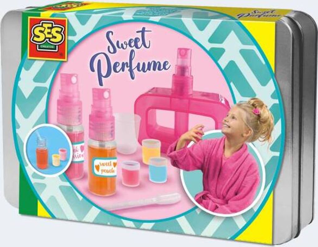 SES Creative Süßes Parfüm, Parfum-Herstellungsset für Kinder, 8 Jahr(e), Mehrfarbig, 1 Stück(e)