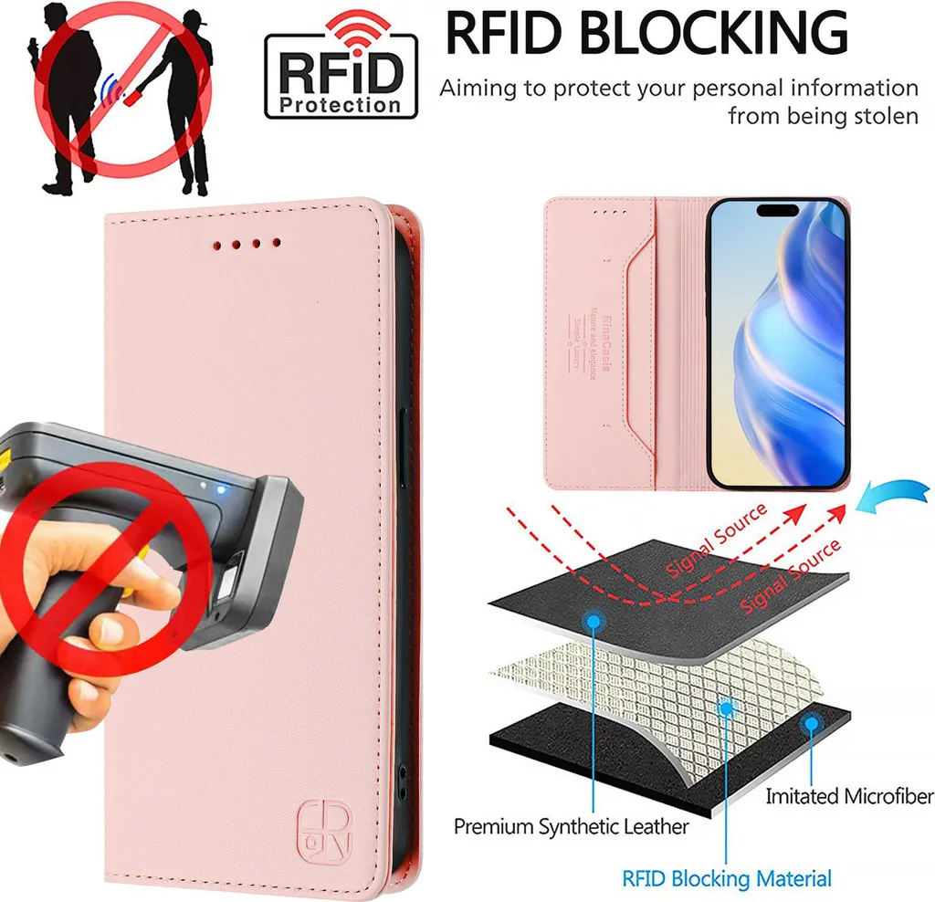 EASSGU Custodia per OPPO Find X3 Lite/OPPO Reno5 5G (6.43 Inches) Flip Folio Cover Magnetica per Telefono in Pelle con 3 Slot per Schede 1 Portafoglio, Case - Viola scuro