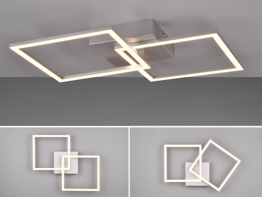 Reality Trail LED Deckenleuchte  20W Titanfarbig warmweiss Produktbild 