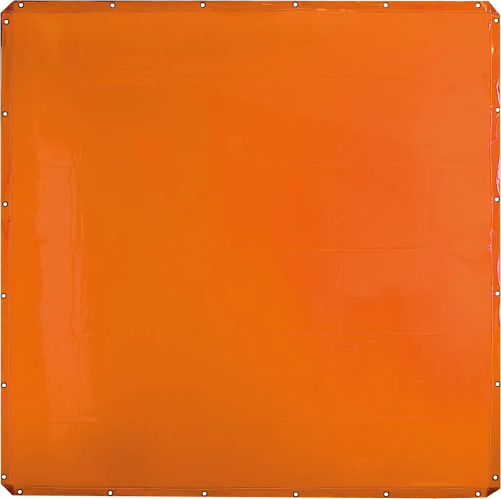 Stop aux projections de soudure avec la bâche KS Tools orange robuste
