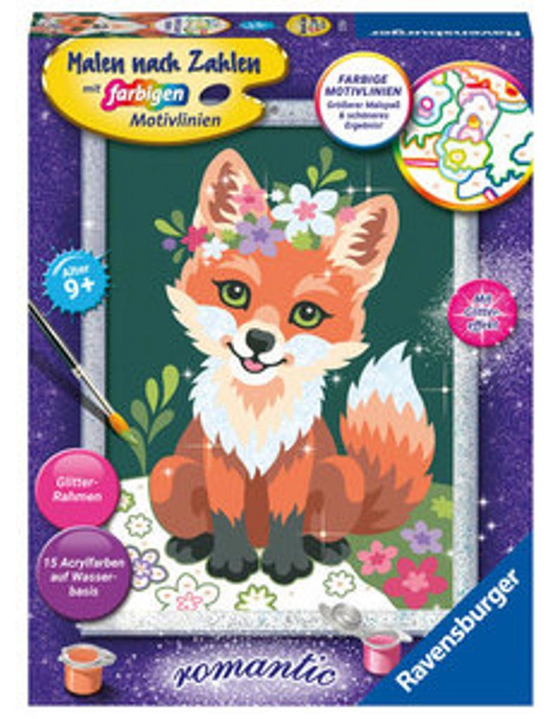 Ravensburger 23765, Dołączone farby, Chłopak, dziewczyna, Zdjęcie produktu 