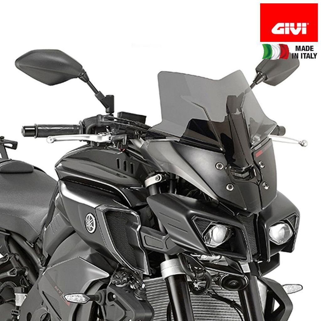 Windschild GiVi getönt 360 x 360mm für Yamaha MT-10 (16-19) Produktbild 