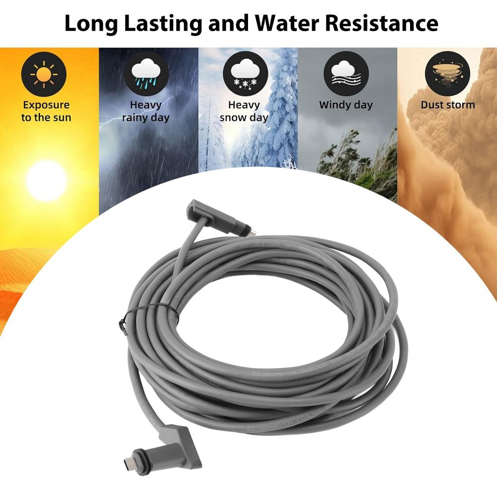 Cavo Di Ricambio Satellitare Rettangolare Multifunzionale Di Colore Grigio Da 30 Piedi Sjlerst Per Filo Starlink V2 86867217