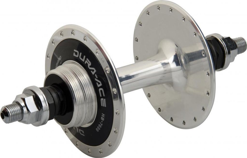SHIMANO DURA-ACE TRACK HB-7600 Hinterradnabe 36 Loch ? beidseitige Ritzelaufn...