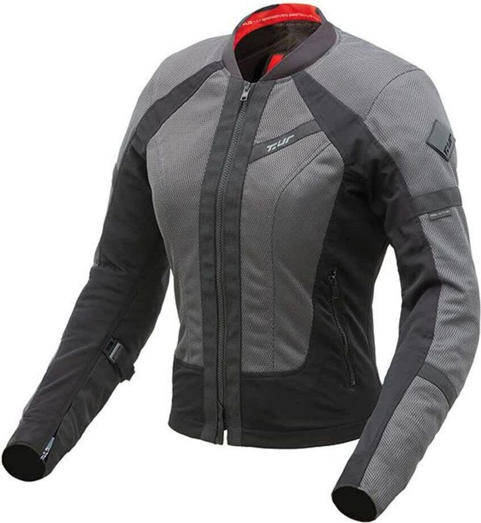 T.UR Atlas Damen Sommerjacke Grau Schwarz mit europäischer größe M