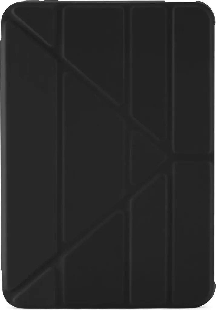 Étui pour iPad mini 6 avec support pliable multi-positions noir