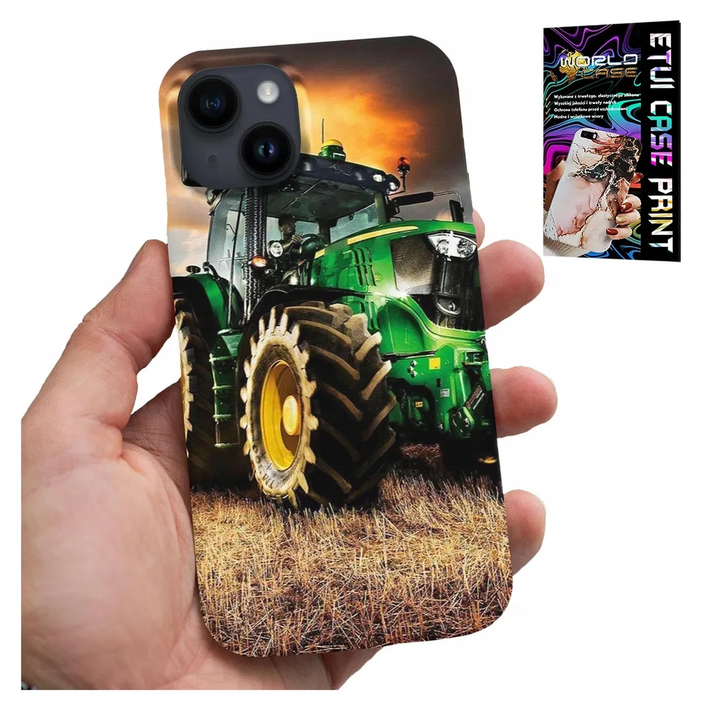 Custodia iPhone 13 Fattoria Trattore | Cover + Vetro Alta Qualità