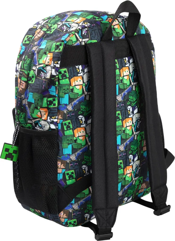 Sac à dos Minecraft multicolore Film NS9338 résistant taille unique - 2