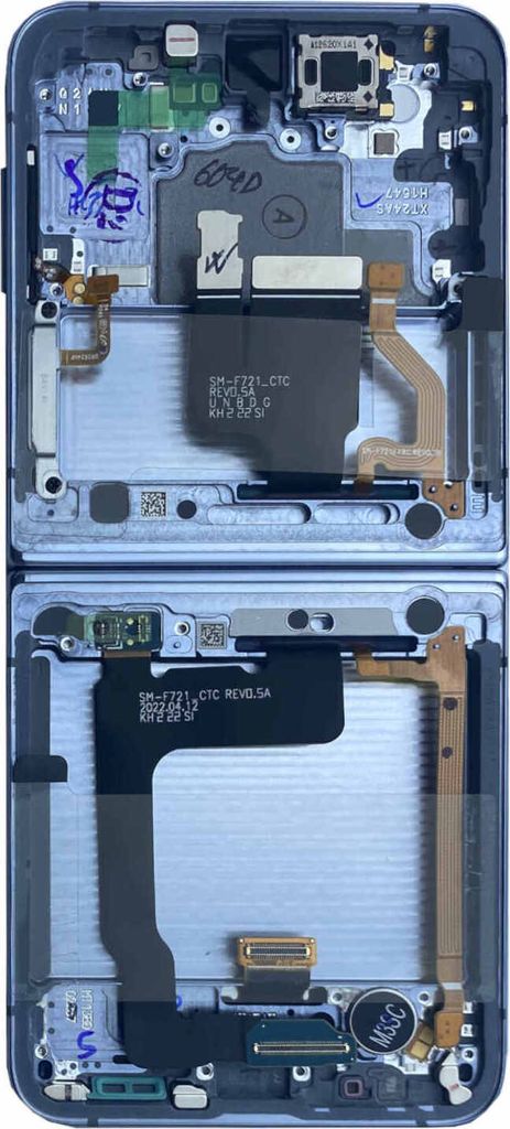 Samsung LCD Display für Galaxy Z Flip4 5G + Touch + Rahmen Produktbild 3