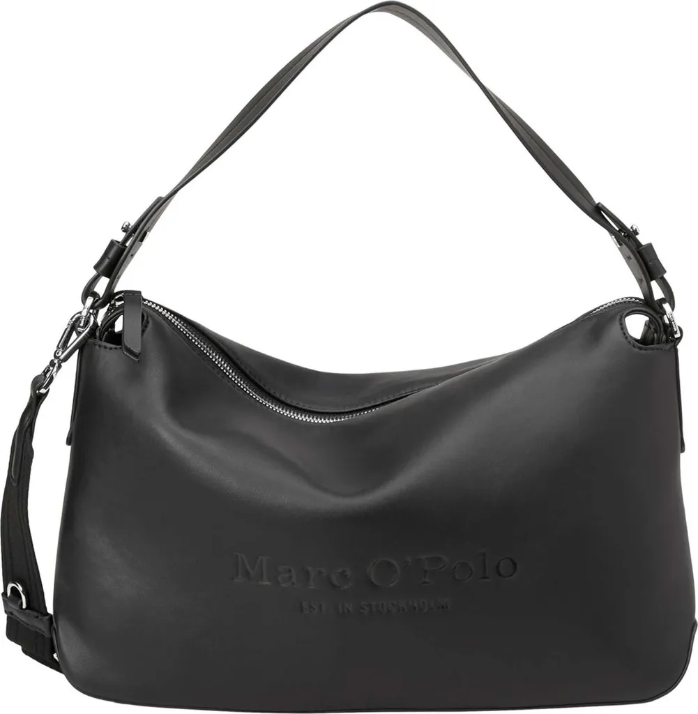 Sac à Épaule Noir Valli Marc O'Polo - Idéal pour le Travail et Soirée