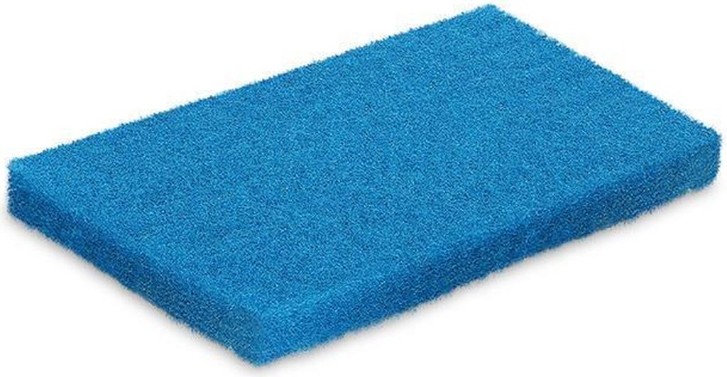 Super-Handpad Janex - blau - 250 x 115 mm - rechteckig - 100 Reinigungspads