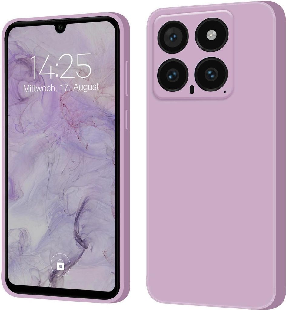 Hülle für Xiaomi 14 Case Cover Bumper Silikon Softgrip Produktbild 