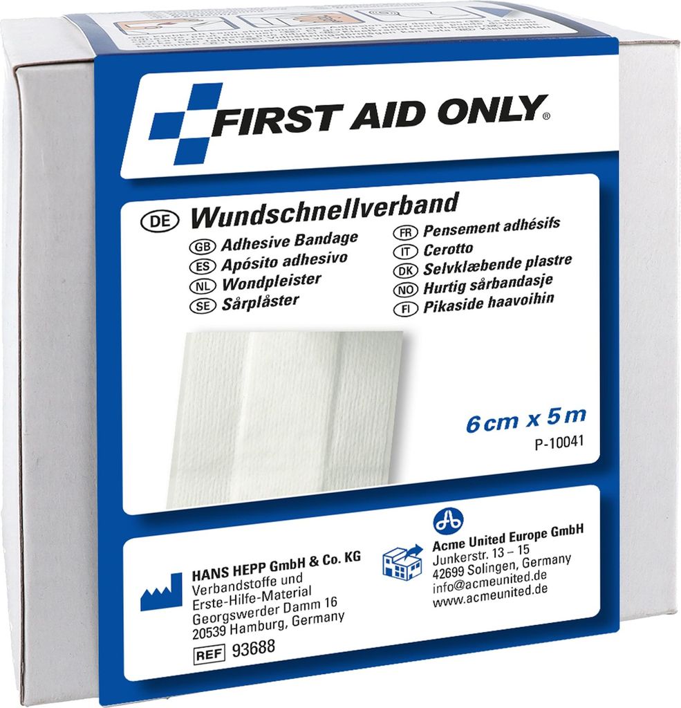 FIRST AID ONLY P-10041 FIRST AID ONLY Pflaster P-10041 weiß Immagine del prodotto 