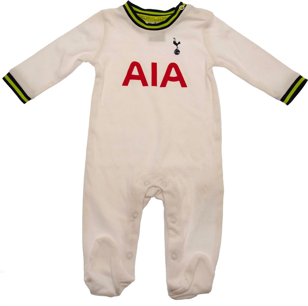 Tottenham Hotspur FC - Schlafanzug für Baby TA10013 (80) (Weiß/Marineblau)