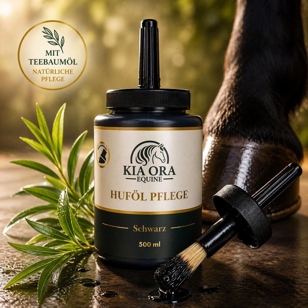 Huföl Teebaumöl Schwarz 500ml Hufpflege